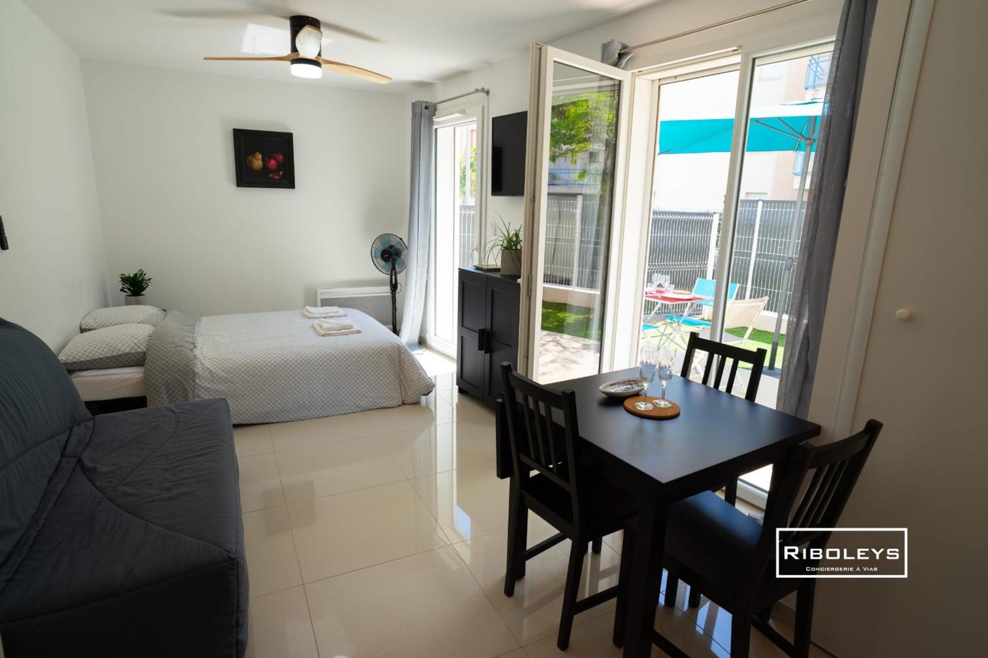 Vias-plage - Superbe T1 A 100m De La Apartment