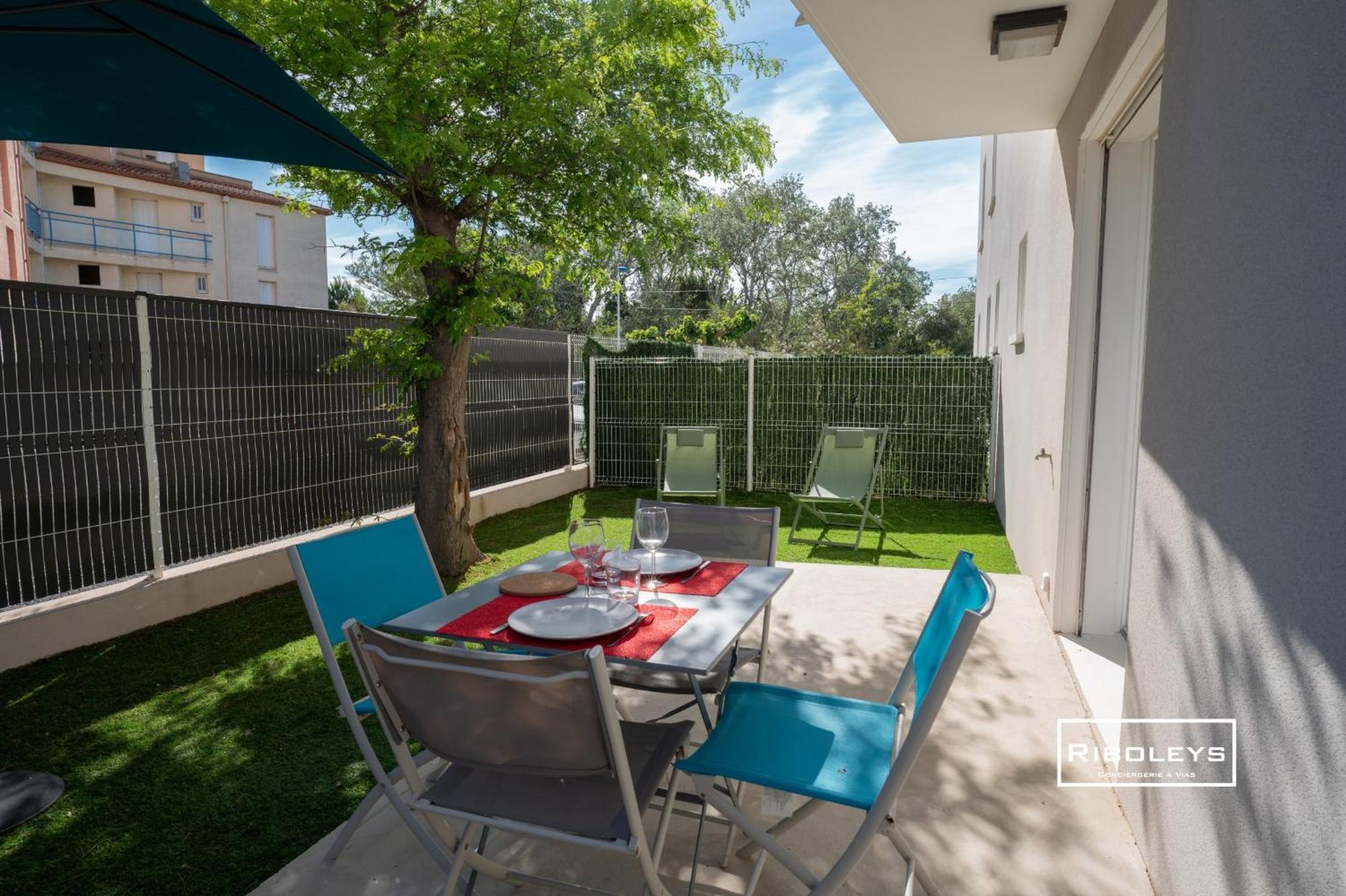 Vias-plage - Superbe T1 A 100m De La Apartment